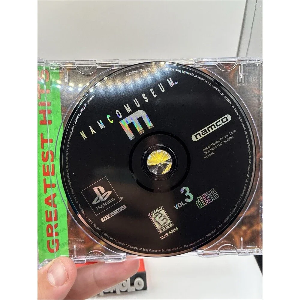 Namco Museum Vol. 3 Greatest Hits PlayStation Video Game Arcade Classics
